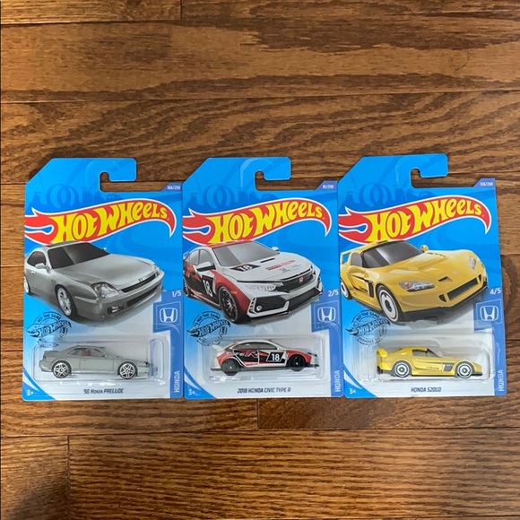 Other - Hot Wheels Honda lot of 3